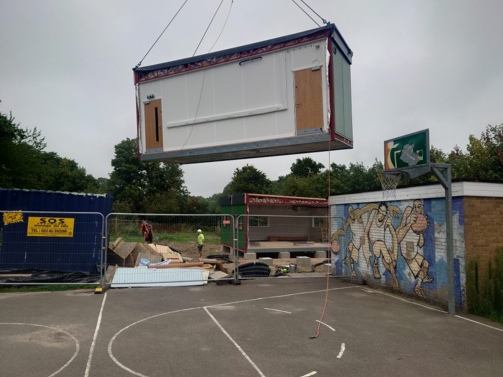 5 Bay Modular Classroom (Eastbourne) | Acrol Modular Buildings