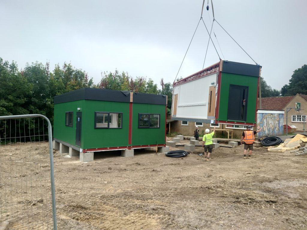 5 Bay Modular Classroom (Eastbourne) | Acrol Modular Buildings