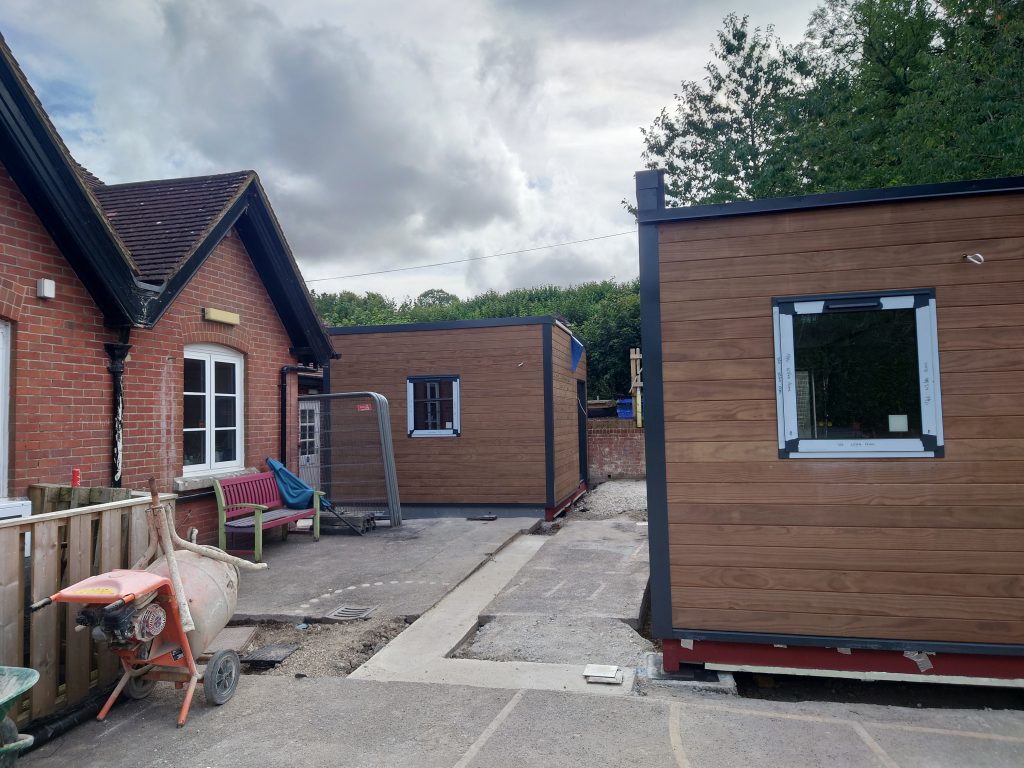 2 & 3 Bay Modular Classrooms (Cheselbourne, Dorset) | Acrol Modular ...