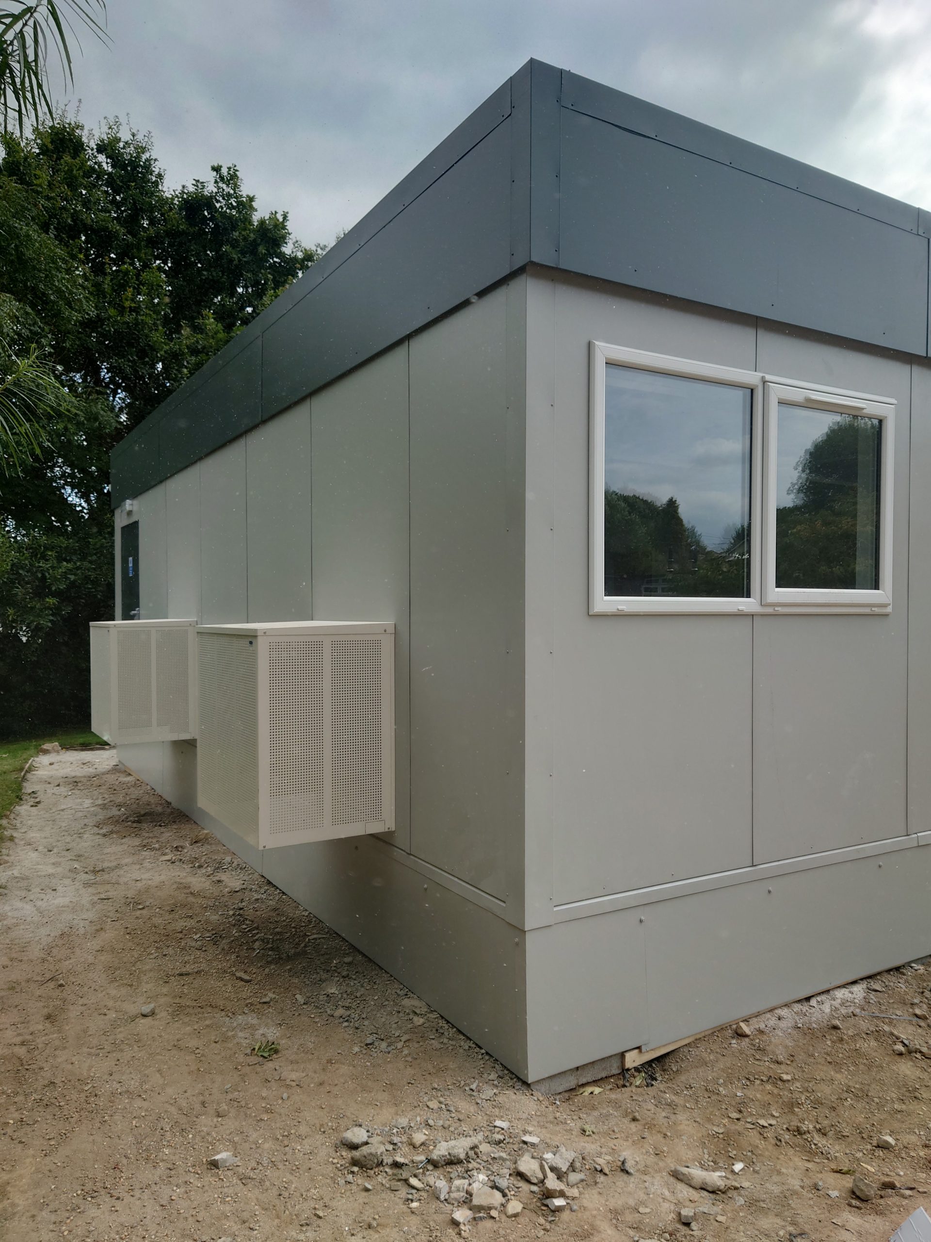 4 Bay Modular Classroom (Lifton, Devon) | Acrol Modular Buildings