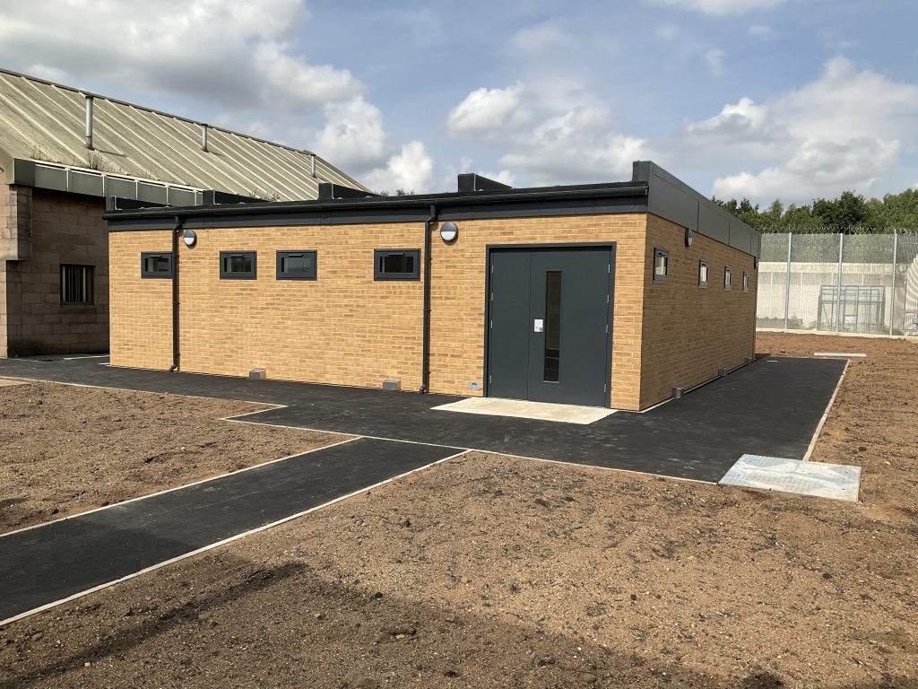 Modular Training Spaces 4 no. Bay MOJ Modular Training Facility (Stockton) | Acrol Modular ...