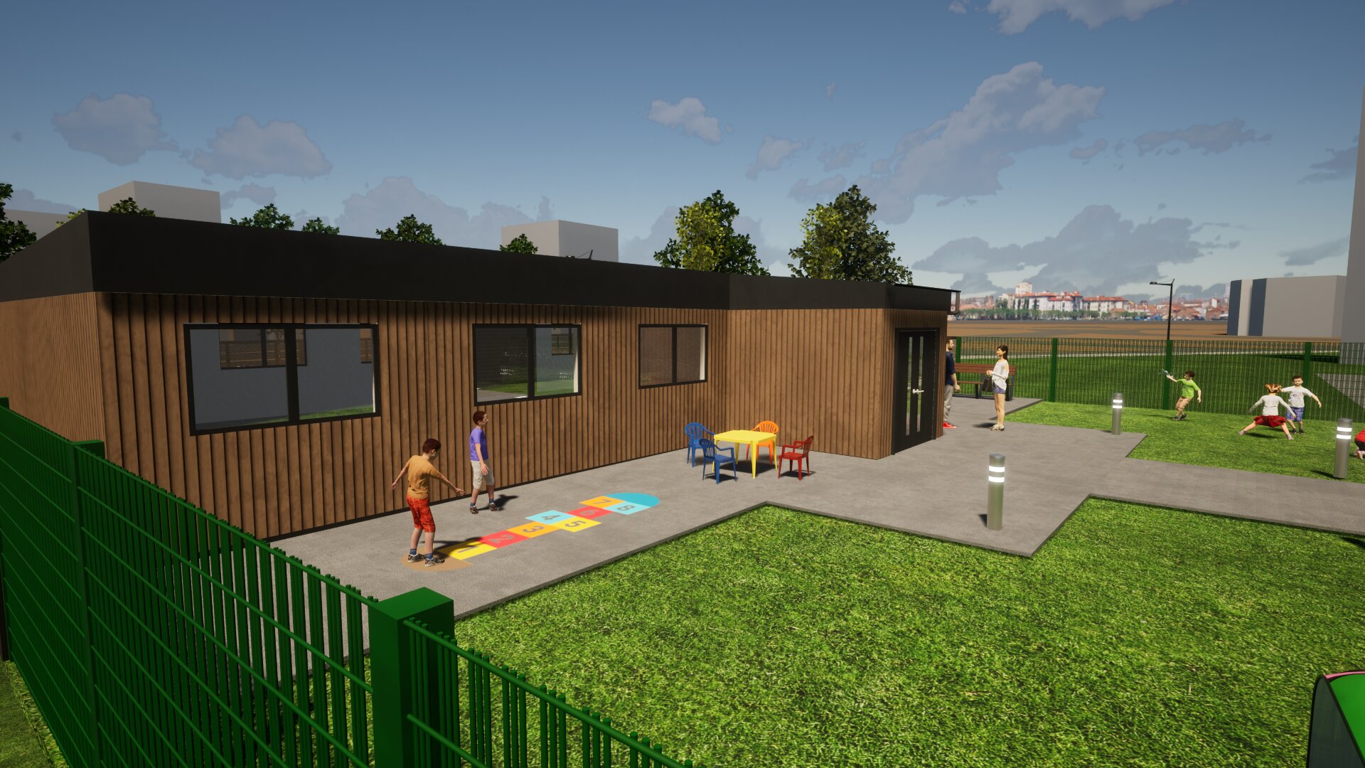 7 bay Modular Nursery - Gosforth | Acrol Modular Buildings