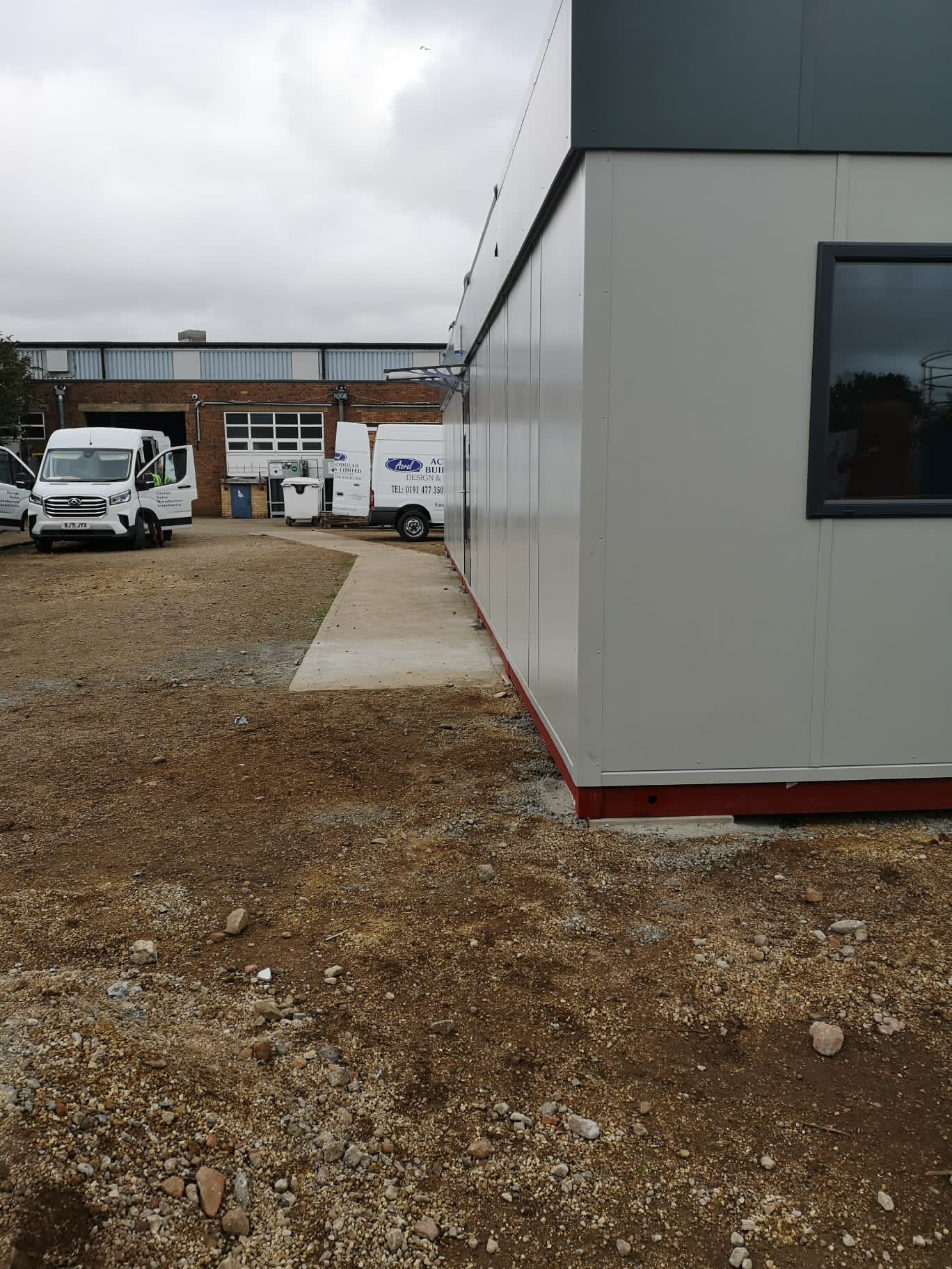 Modular Training Spaces 4 Bay Modular Training Rooms - Teeside | Acrol Modular Buildings
